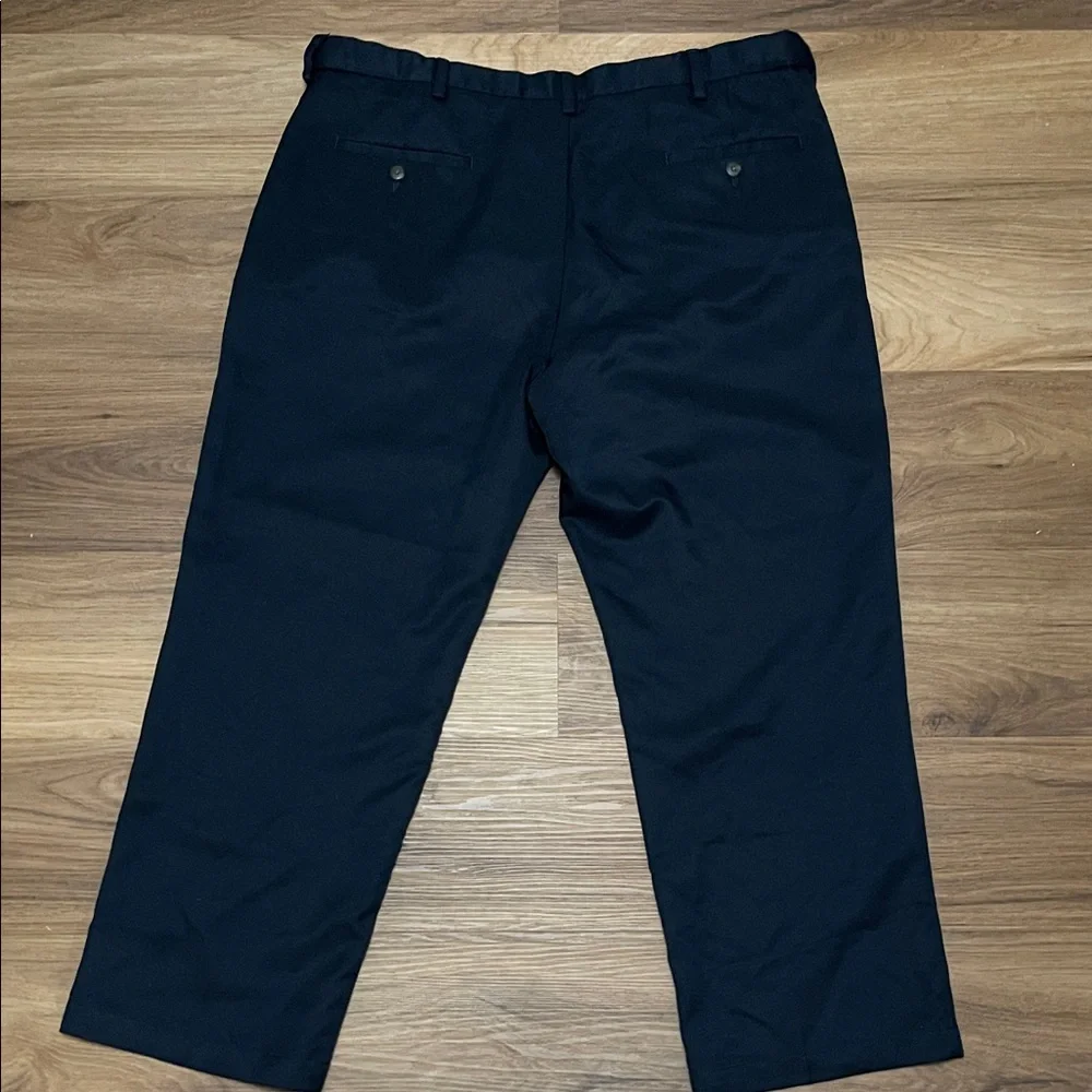 Haggar Men's Dark Navy Dress Pants 40x29
